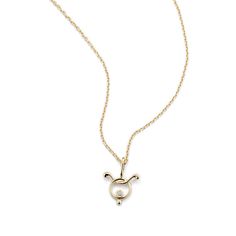 This 14-karat yellow gold zodiac pendant  featuring the symbol for Taurus  makes a great gift or daily accessory. A natural diamond accent offers a touch of sparkle while an adjustable cable chain and lobster clasp keep this necklace secure. Taurus Pendant, Taurus Sign, Step Kids, Zodiac Pendant, Cable Chain, Diamond Pendant, Gold Pendant, Lobster Clasp, Natural Diamonds