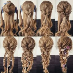 Bouffant Hair, Everyday Hairstyles, Different Hairstyles, Hairstyles For Long Hair, Diy Hair