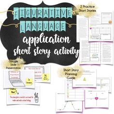 the interactive language application short story activity