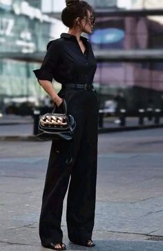 Black Work Outfit, Cute Professional Outfits, Professional Outfits Women, Business Outfits Women, Stylish Work Attire, Classy Work Outfits, Stylish Work Outfits