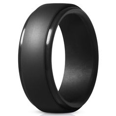 The Wing Man- Silicone Men's Wedding Ring Band | Madera Bands Double Wedding Rings, Silicone Wedding Rings, Double Wedding, Silicone Ring, Silicone Rings, Men's Jewelry Rings, Round Rings, Silicon Bands, Classic Ring