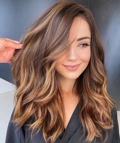 Brown Hair With Blonde Highlights, Hair Color Balayage, Hair Inspiration Color, Hair Inspo Color, Cortes De Cabello, Hair Dos