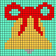 a cross - stitch pattern with an image of a woman's head in red and yellow