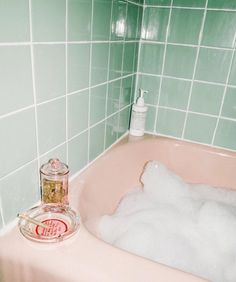 Live FAST on Instagram: “Bubble Trouble 🛁 @itsnicepaper” Hermes Art, Sunday Planning, Fever Pitch, Have A Great Sunday, Health Spa, Pink Bathroom, Bubble Bath