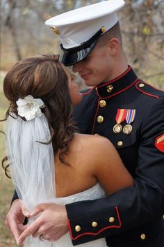 Marine Corps Wedding, Army Wedding, Military Couples, Military Love, Military Uniforms