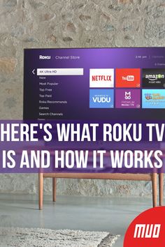 there's what roku tv is and how it works on the t v