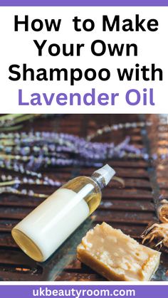 The calming scent of lavender combined with natural ingredients make a wonderfully fragrant and effective homemade shampoo. With just a few items you can easily whip up your own personalized shampoo that won't strip your hair of natural oils like many store-bought shampoos. Plus it will leave your hair feeling soft, shiny, and smelling great! Keep reading to learn how to make homemade shampoo with lavender oil.