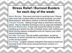 Stress Busters Week for faculty and staff. ... by The Counseling Teacher Brandy Thompson | Teachers Pay Teachers Staff Morale Booster, School Counseling Week, Teacher Burnout