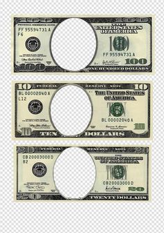 two stacks of one hundred dollar bills with no background, hd png clipart