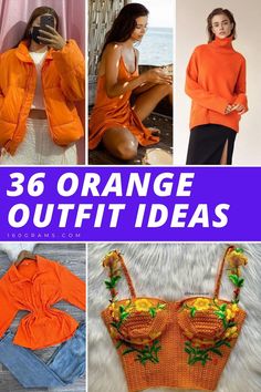 Save this pin for a burst of sunny citrus chic inspiration! Explore 36 vibrant orange outfit ideas that will add a pop of color to your style. From bold dresses to chic accessories, elevate your fashion game today. #OrangeOutfits #FashionInspo #StyleTips Orange Shirt Outfit Ideas, Orange Shirt Outfit Women, Elegant Orange Choli For Diwali, Orange Choli For Diwali Saree, Elegant Orange Saree For Navratri, Chic Orange Crop Top For Day Out, Trendy Orange Tops For Streetwear, Outfits With Orange, Orange Cardigan Outfit