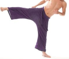 #Purple #Extra #Long #Fisherman #Pants #Line #Pattern by #Bindidesigns Fabric Color, Yoga Pants