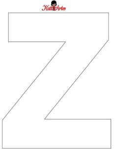 the letter z worksheet for kids to learn how to write and draw letters