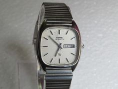 VINTAGE HMT QUARTZ WRIST WATCH - Old Stock Not Used - Model No. 2150 5102 | eBay  Price: 1900 & FREE Shipping  #jordanwatches Vintage Models, Square Watch, Silver Watch