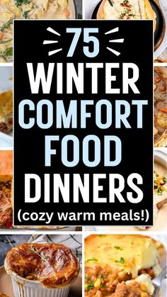 25 winter comfort food dinners that are easy to make and delicious for the whole family