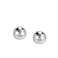 3mm ball stud earrings in 14kt white gold. Pearl Diamond Jewelry, Enchanted Disney Fine Jewelry, Disney Fine Jewelry, Ball Stud Earrings, Stacked Earrings, Earring Collection, Pendant Watches, Diamond Education, Childrens Jewelry