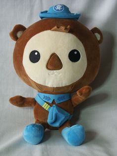 This sale is for a Octonauts Plush Shellington Otter by Potdemiel.  This plush is about 11 inches tall and is in good used condition.  Includes his collar, hat and bag! Please see the photos for more details and message me if you would like additional pictures or have any questions.  I mail within 1 business day of receipt of payment.  I  can combine shipping for multiple items purchased and will refund any shipping costs  if the difference between calculated and actual is $1 or more. This is a  smoke-free home.  Thanks! Octonauts Plush, Otters, 11 Inches, I Can, Thing 1, Toys, Collar, Hats, Animals