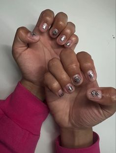 Men With Acrylic Nails, Male Chrome Nails, Men’s Clear Nails With Design, Men’s Nail Inspiration, Men’s Chrome Heart Nails, Men’s Nails Ideas, Male Nails Art, Male Nail Designs, Male Manicure