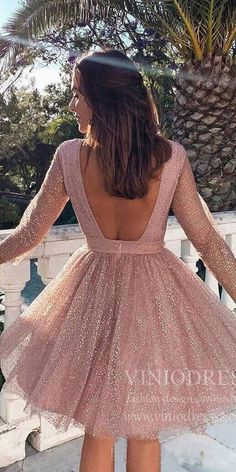 Scoop Neck Prom Dress, Unique Homecoming Dresses, Dresses Hoco, Pink Ball Gown, Short Homecoming Dresses, Mini Prom Dresses, Sequin Short, Mini Homecoming Dresses, Cheap Homecoming Dresses