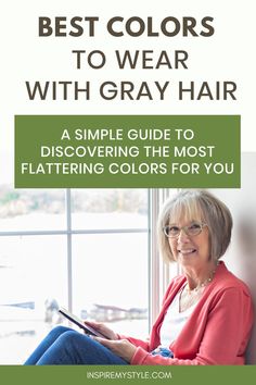 how to find the best colors to wear with gray hair Grey Hair For Warm Skin Tones, Hair Color Palette, Hair Styles To Try, Autumn Color Palette Fashion, Neutral Skin Tone, Colours That Go Together, Cool Color Palette, Hair Mistakes, Hair Fixing