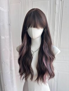 black lace wig #jualwig #wigglebutt #wigmaking #wigstylist #wigstyling #wigsale #wigshop #wiglovers #wigmurah #wiggle Black Lace Wig, Wig Styling, Cool Hair Color, Korean Hairstyle, Hair Colour, Lace Wig, Gorgeous Hair, Hair Colors