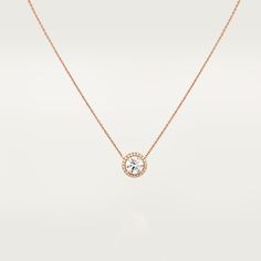 CRN7424273 - Cartier Destinée necklace - Rose gold, diamonds - Cartier Cartier Rose Gold Fine Jewelry, Cartier Rose Gold Round Jewelry, Elegant Cartier Rose Gold Jewelry, Luxury Cartier Rose Gold Necklace, Formal 14k Rose Gold Necklaces, Rose Gold Diamond Necklace For Anniversary, Luxury Rose Gold Round Diamond Necklace, Cartier Rose Gold Jewelry With Diamond Accents, Cartier Yellow Gold Diamond Necklace