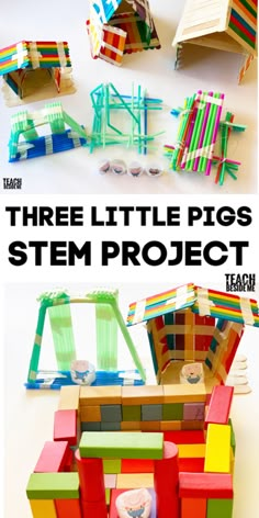 Kids Stem Projects, Fairy Tale Stem, Fairy Tale Activities, Stem Projects For Kids