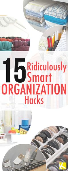 15 Ridiculously Smart Organization Hacks Casa Clean, Smart Organization, Organized Life, The Krazy Coupon Lady, Krazy Coupon Lady, Household Organization, Organizing Tips, Number 6