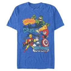 Shirtinator Retro Cartoon Style, Retro Cartoon, Retro Cartoons, Sound Effects, Cartoon Style, Blue Gender, Pattern Graphic, Marvel Universe