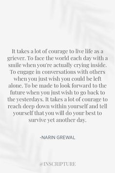 a quote from narn grewl about life as a great gift for someone