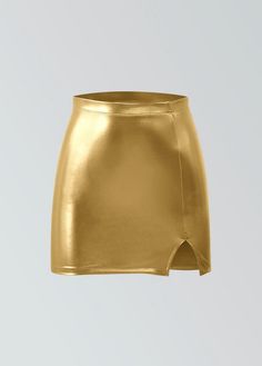 Elevate your style with our Women's Metallic Bodycon Mini Skirt, designed to dazzle and accentuate your curves with every step. The metallic finish adds a touch of glamour, making it perfect for nights out or special occasions. Mini Skirt Seamless Shiny metallic 90% Nylon / 10% Spandex Imported Metallic Leotard, Kids Leotards, Metallic Bodysuit, Bodycon Mini Skirt, Leotard Dress, Long Sleeve Leotard, Long Romper, Black Hot Pink, Leather Shops