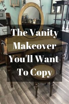 the vanity makeover you'll want to copy is on display in this shop