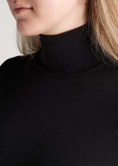 About Our Tall Long Sleeve Shirt Channel your inner Audrey Hepburn in our classic women’s tall turtleneck. This chic silhouette will never go out of style, and now you can wear one that fits your tall frame. The figure-flattering turtleneck rose to fame in the 1940s when it was worn by famous movie stars like Marilyn Monroe and has been a staple in fashionistas’ wardrobes ever since. We designed this tall long sleeve shirt as a timeless piece that can be dressed up or down for three-season wear. Clothing For Tall Women, Fitted Long Sleeve, Famous Movies, Classic Women, Ribbed Turtleneck, Long Sleeve Tees Women, Tall Women, American Shirts, Audrey Hepburn