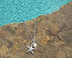 SALE - STARFISH NECKLACE, Bridesmaid Starfish Necklace, Starfish Jewelry, Beach Weddings, Bridesmaids, Jewelry, Beach Bridesmaid, Gift Beach Bridesmaid, Weddings Beach, Beach Wedding Bridesmaids, Beach Wedding Jewelry, Starfish Jewelry, Flower Girl Jewelry, Bridesmaids Jewelry, Wedding Bridesmaid Jewelry