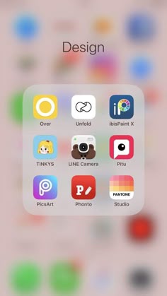 an iphone screen with icons on it