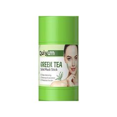 Green Tea Mask Stick Poreless Deep Cleanse Mask Stick Blackhead Remover Mask For Face With Green Tea Extract Deep Pore Cleansing Moisturizing Oil Control 40g Features: Natural Ingredients: This green tea facial mask stick contains green tea extract, E, glycerin and other natural ingredients, which are mild and non irritating, can effectively clean skin pores, the of water and oil, nourish the skin, replenish water for the skin, improve the skin condition, and solve skin problems. Convenient Desi Green Tea Mask Stick, Tea Tree Face Mask, Blackhead Remover Mask, Green Tea Face Mask, Mask For Face, Green Tea Facial, Black Head Remover Mask, Blackhead Mask, Skin Essence