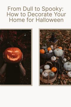 how to decorate for Halloween