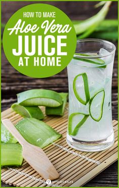 how to make aloe vera juice at home