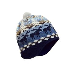 Knitted winter hat in Scandinavian style with reindeer Fair Isle landscape pattern. This soft and warm beanie with ears is perfect for the winter season. Suitable both for men and for women. You can choose a standard beanie with a little woolen pom-pom or a hat with a big pom-pom made out of arctic fox fur. I focus on producing fashionable and high-quality products which are inspired by Nordic and Icelandic styles. Perfect winter season set for skiing experience. Nice and warm winter accessories Warm Winter Hats With Ear Flaps, Winter Beanie With Ear Flaps, Warm Winter Beanie With Ear Flaps, Warm Beanie With Ear Flaps For Winter, Cozy Winter Hats With Ear Flaps, Cozy Winter Hat With Ear Flaps, Knitted Beanie With Ear Flaps For Cold Weather, Cold Weather Knitted Beanie With Ear Flaps, Warm Hat For Winter Sports