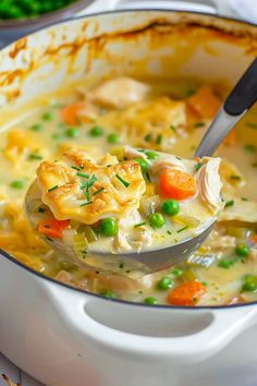 Chicken Pot Pie Soup Easy, Soup Recipes Chicken, Soup Meals, Pot Pie Soup Recipe, Healthy Chicken Pot Pie, Best Chicken Pot Pie, Soups Recipes, Chicken Pot Pie Soup, Pot Pie Soup