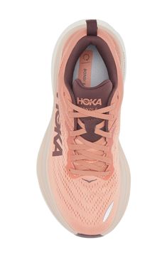 Hoka Shoes Woman, Cute Running Shoes, Hoka Bondi 8, Fitness Shoes, Hoka Shoes, Colorful Sneakers, Crash Pad, Pretty Shoes Sneakers, Shoe Women