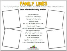 Family Relationships Worksheets, Family Counseling Activities, Psychology Journal, Family Therapy Interventions, Relationships Worksheets, Family Therapy Worksheets, Family Therapy Activities, Therapeutic Worksheets, Adolescent Therapy