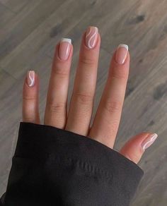 Simple Gel Nails, Summery Nails, Minimal Nails, Basic Nails, Casual Nails, Work Nails, Classy Acrylic Nails, Soft Nails, Short Acrylic Nails Designs