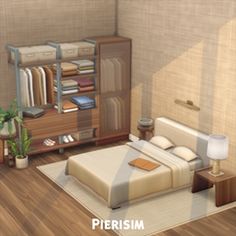 Pierisim - DAVID's APARTMENT - The Bedroom