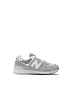 New Balance Shoes 574 Grey, Nb 574, New Balance 574 Grey, Nb Shoes, School Wishlist, Grey New Balance, New Balance Style, New Balance 574, Grey Sneakers