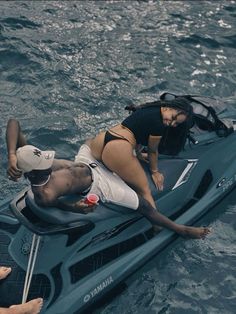 Couple Jetski Aesthetic, Jetski Aesthetic Couple, Jet Ski Couple Pictures, Jet Ski Couple, Bae Cation, Couples Cruise, Bae Mood, Girlfriend And Boyfriend Goals, Black Relationship Goals