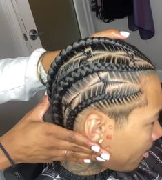 Men’s Braids Hairstyles Short, Cornrow Ideas For Men Short Hair, Cornrows For Men Long Hair, French Montana Braids, Braids On Black Man, Simple Braid Styles For Men, Braids For Long Hair Men, Guy Cornrows Braids, Star Stitch Braids