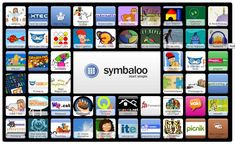 many different types of logos are shown in this image, including the symbol for symbaloo