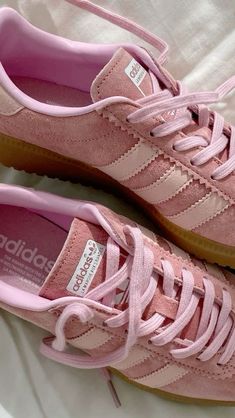 Pink Spezial Adidas, Spezials Adidas, Pink Gazelle, Pink Gazelles, Adidas Spezials, Pink Adidas Shoes, Adidas Gazelles, Samba Adidas