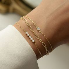 Delicate and Dainty! This bracelet stack is truly the perfect everyday stack. Its minimalist nature means it can be worn with nearly any look! Easy to wear & Easy to PAIR! #daintyjewelry #daintybracelets #jewelryobsessed #trendyjewelry #sterlingsilver #925sterlingsilver #goldjewelry #jewelrycollection #goldplatedjewelry #bracelet #daintybracelet #jewelry #bracelets #sterlingsilver Everyday Bracelet Stack, Everyday Bracelet, Pearl Heart, Trendy Outfits For Teens, Jewelry Accessories Ideas, Ring Stack, Accessories Ideas, Dainty Bracelets, Trendy Jewelry