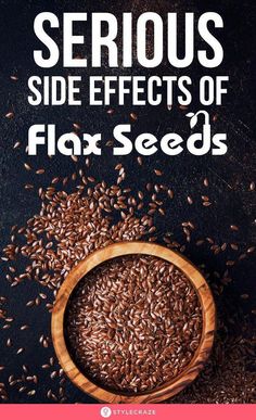 One must not ignore flaxseed side effects even if the seeds have beneficial properties. Click here to learn about the possible side effects of flaxseeds. Flaxseed Oil Benefits, Flax Seed Crackers, Flax Seed Benefits, Seeds Benefits, Flax Seed Recipes, Healthy Food Facts, Flax Seeds, Healthy Diet Recipes, Oil Benefits